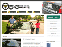 Tablet Screenshot of 3ddrivingpulaski.com